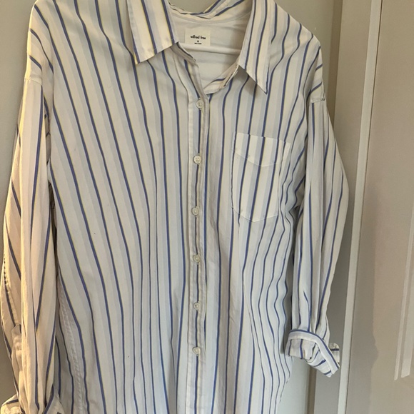 Wilfred Free Oversize Blouse (Relaxed Poplin) XS - Picture 3 of 6